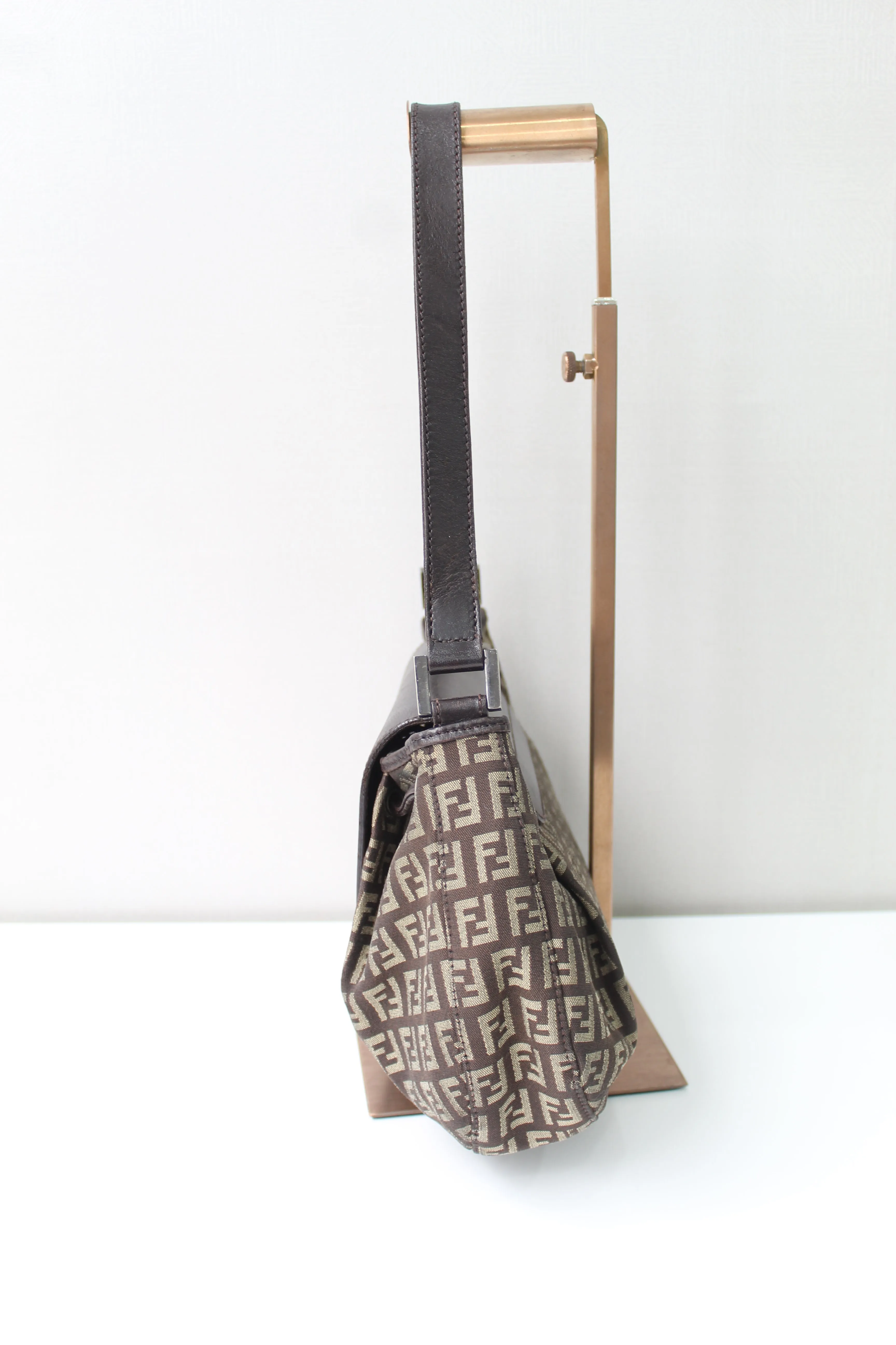 Fendi Zucca Baguette Bag