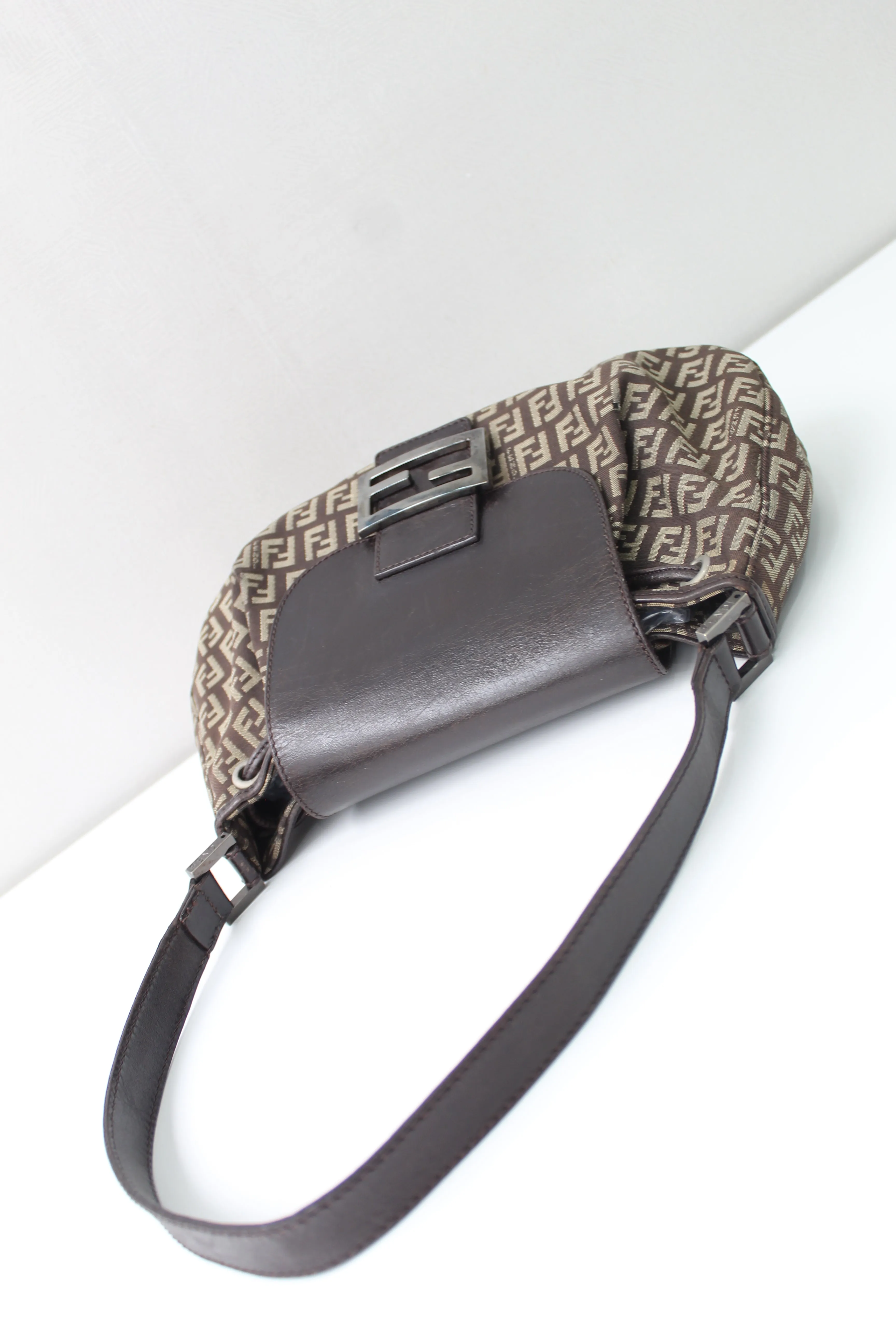 Fendi Zucca Baguette Bag