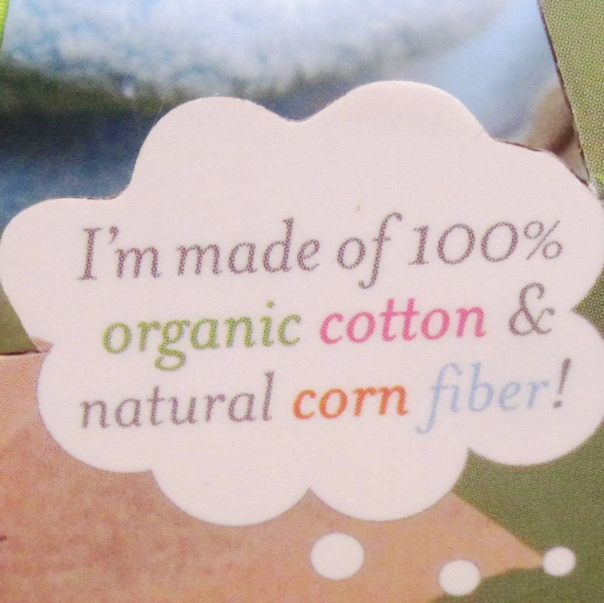 First Baby Doll in Blue, Organic Cotton by Apple Park, 3 mo. 