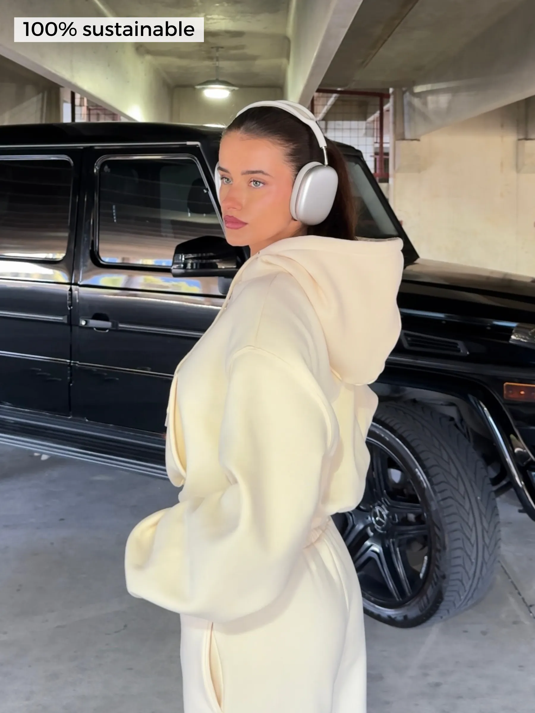 Fleece Pastel Hoodie