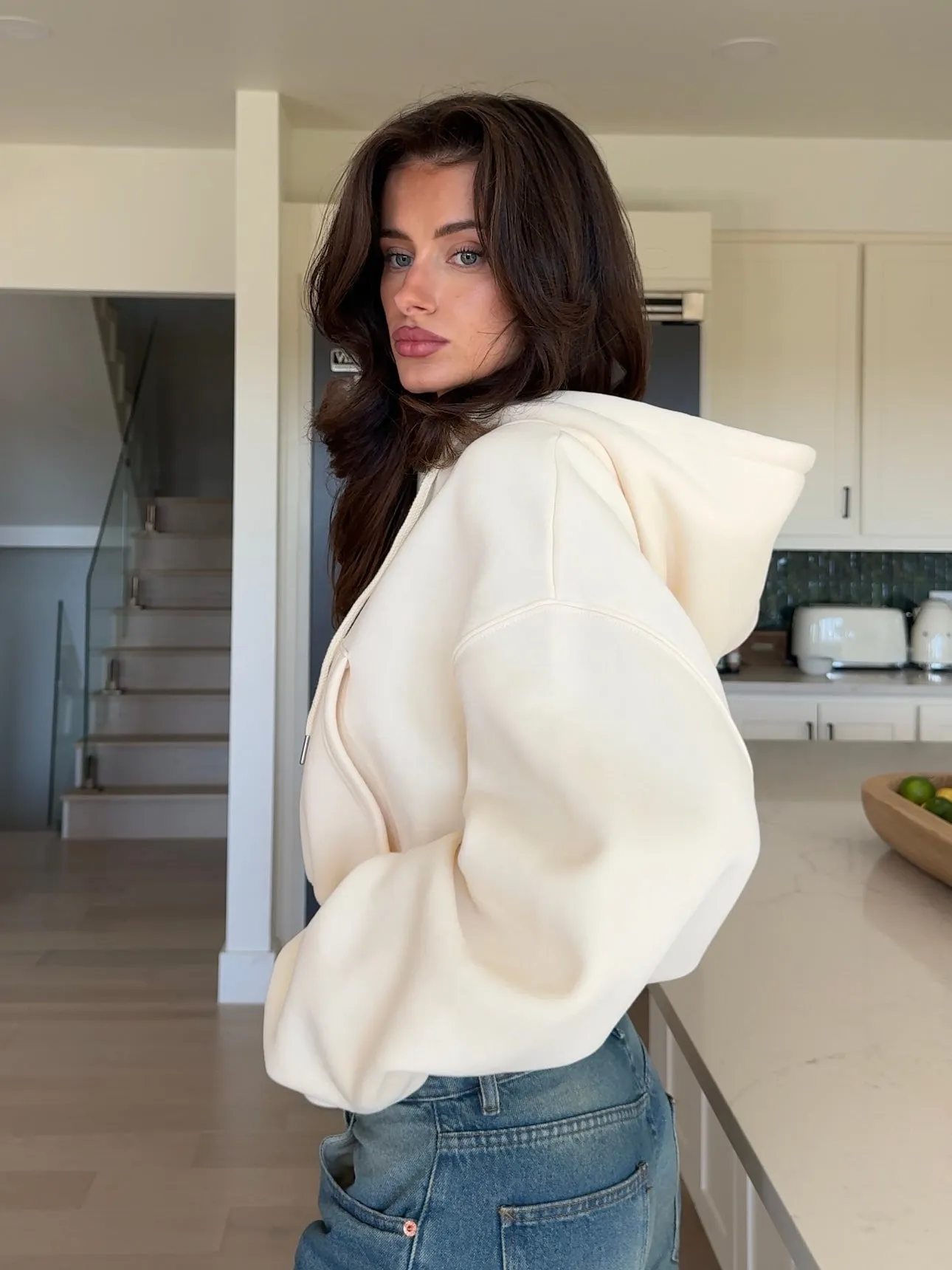 Fleece Pastel Hoodie