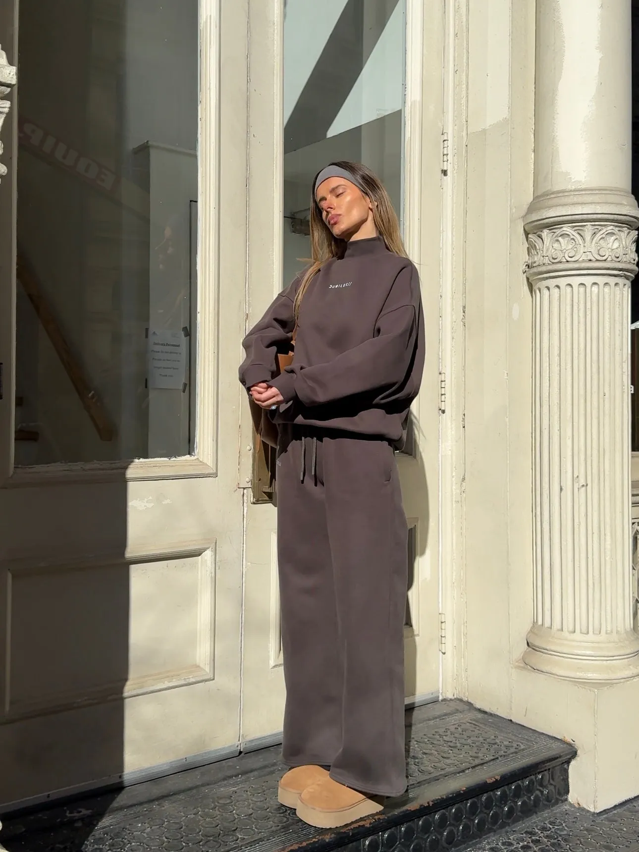 Fleece Wide Leg Pant