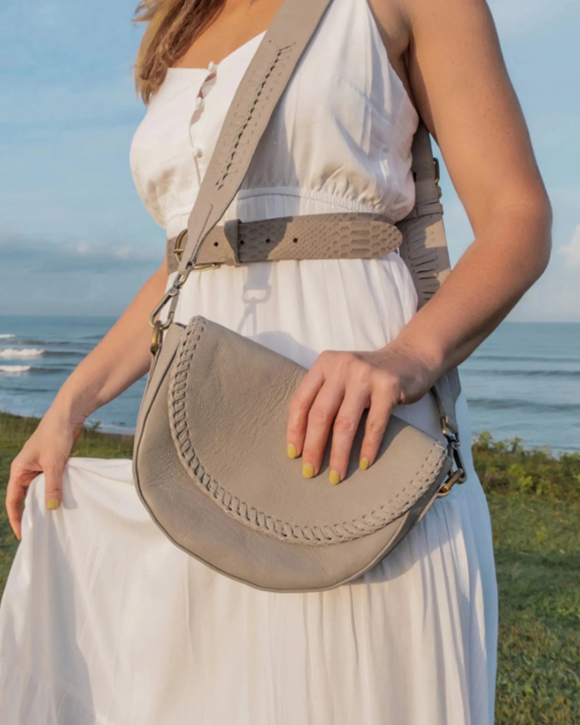 Fletcher | Leather Guitar Strap Crossbody Bag