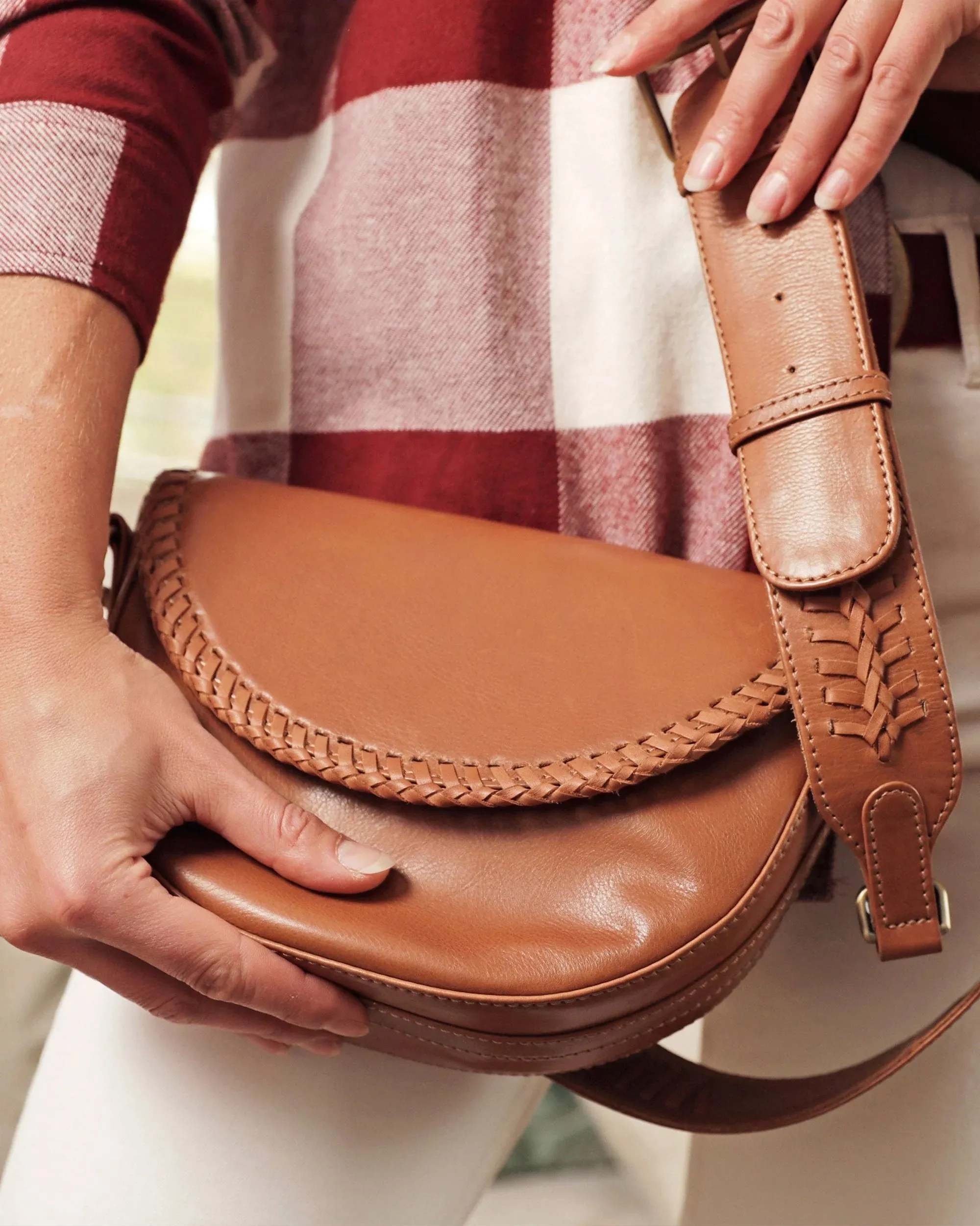 Fletcher | Leather Guitar Strap Crossbody Bag