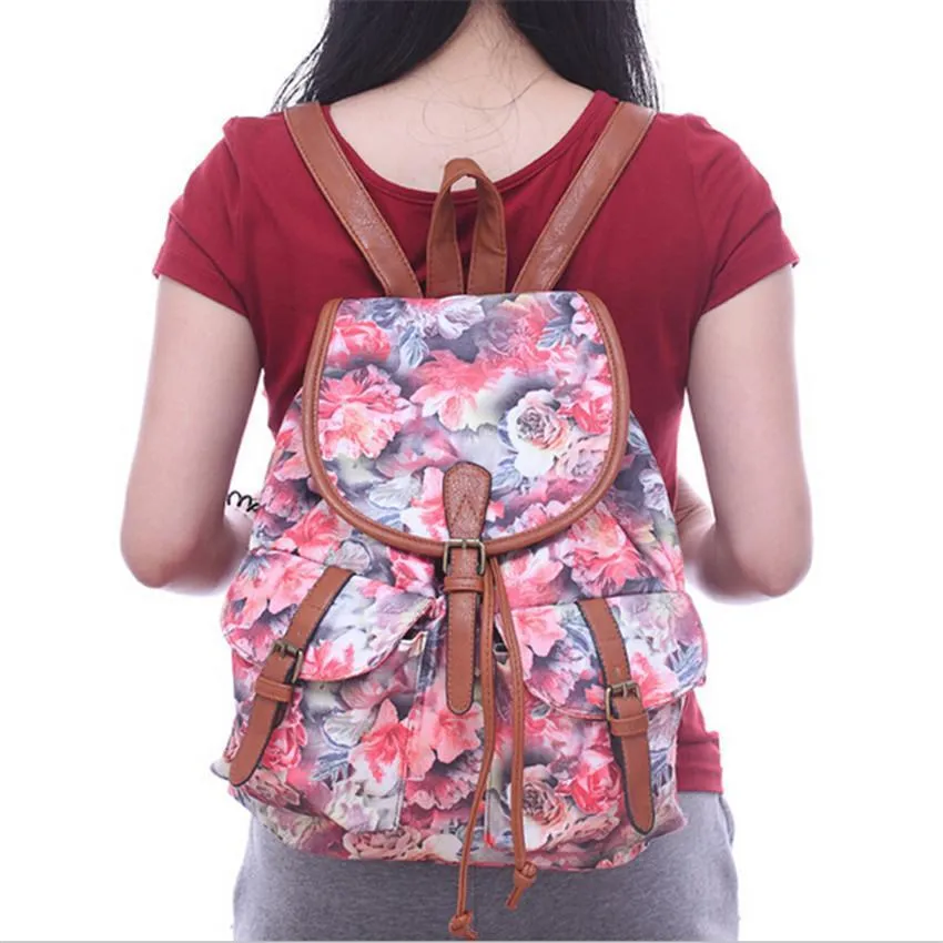 Floral Backpack