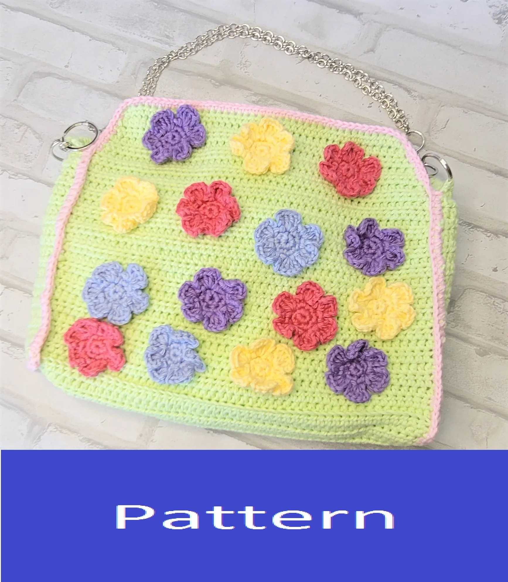 Floral Handbag Crochet Pattern