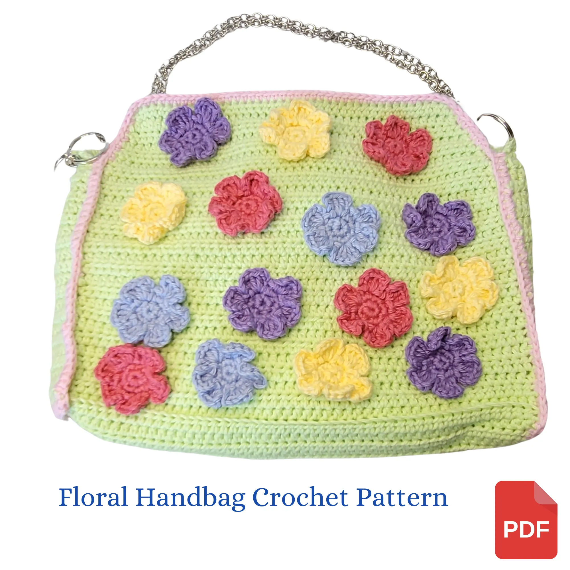 Floral Handbag Crochet Pattern