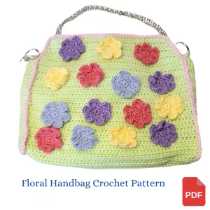 Floral Handbag Crochet Pattern