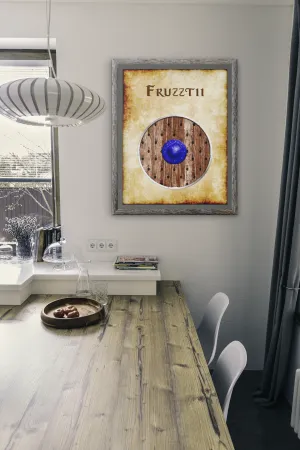 Fruzztii Heraldry of Greyhawk Anna Meyer Cartography Canvas Art Print