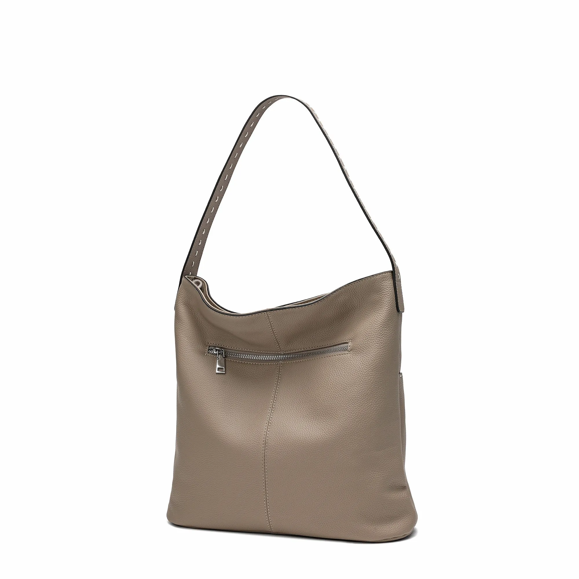 Full-Grain Leather Tote