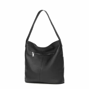 Full-Grain Leather Tote
