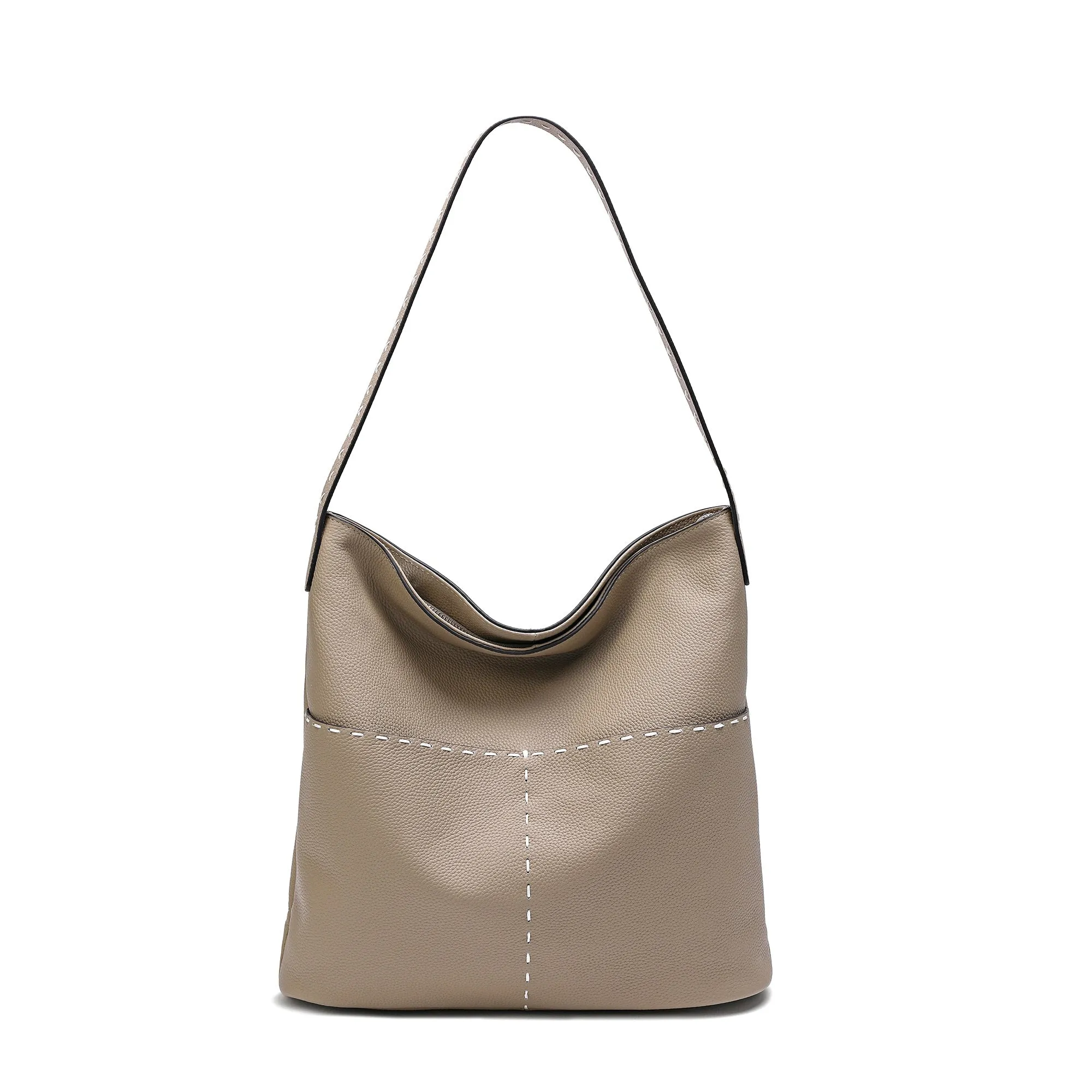 Full-Grain Leather Tote