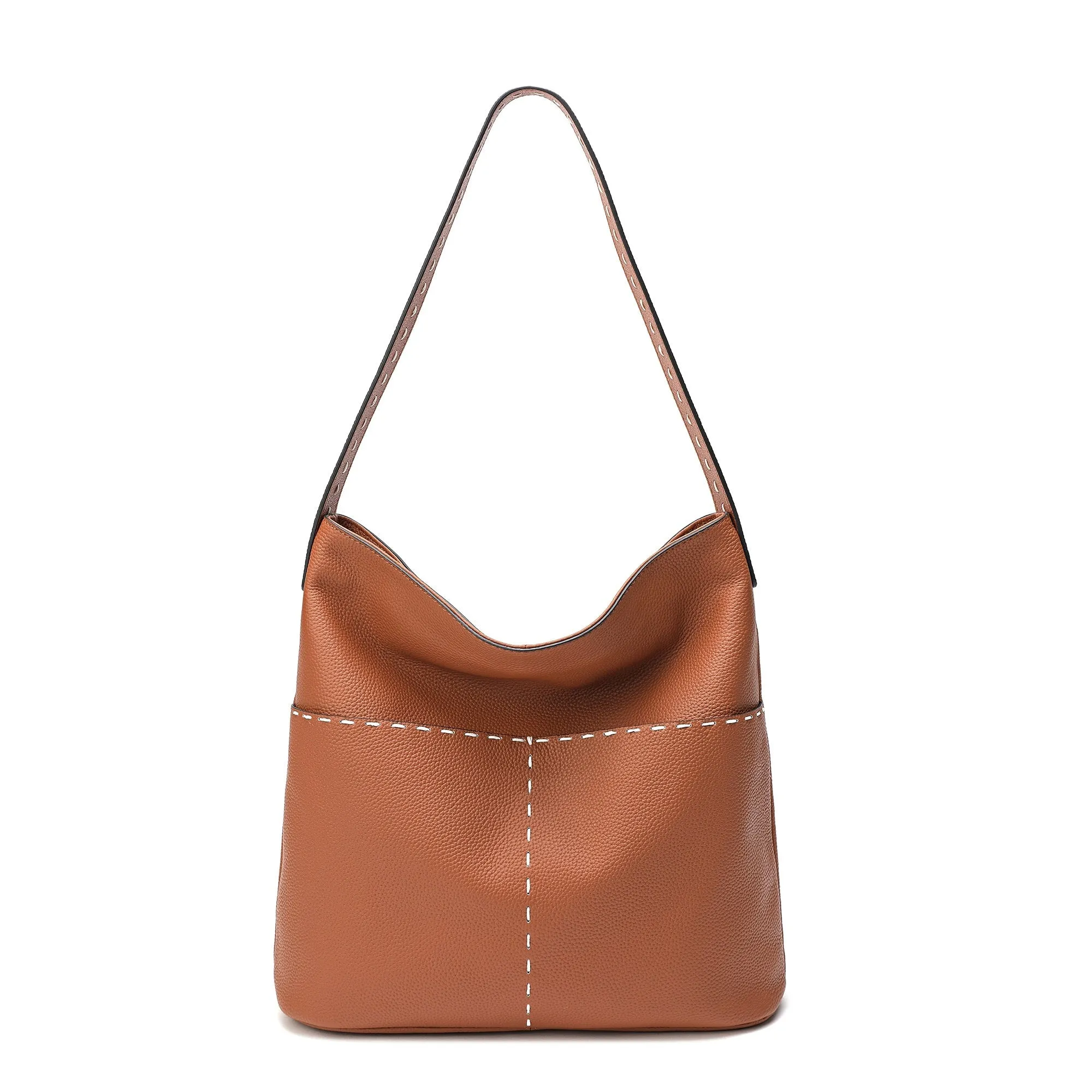 Full-Grain Leather Tote