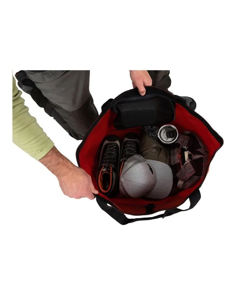 Geanta SIMMS Dry Creek Simple Tote - 50L Simms Orange