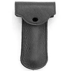 Genuine Leather Double Edge Safety Razor Protective Case - Black