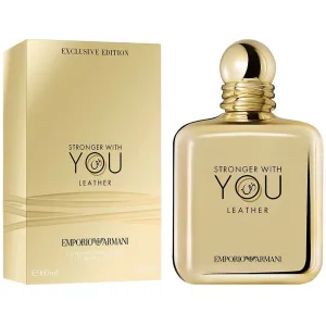Giorgio Armani Emporio Armani Stronger With You Leather Pour Homme Perfume For Men EDP 100ml