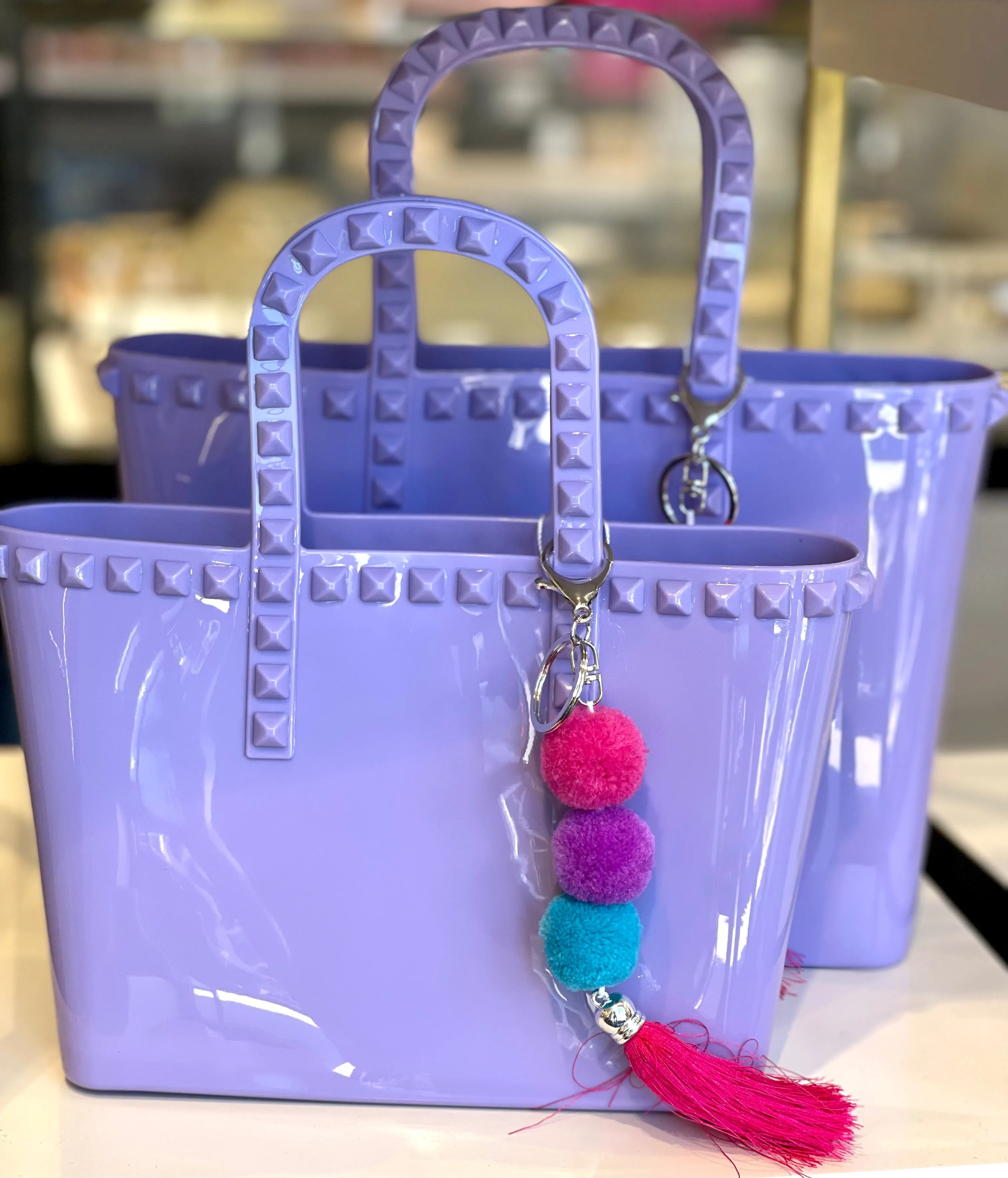 Girl's Tiny Jelly Tote Bag