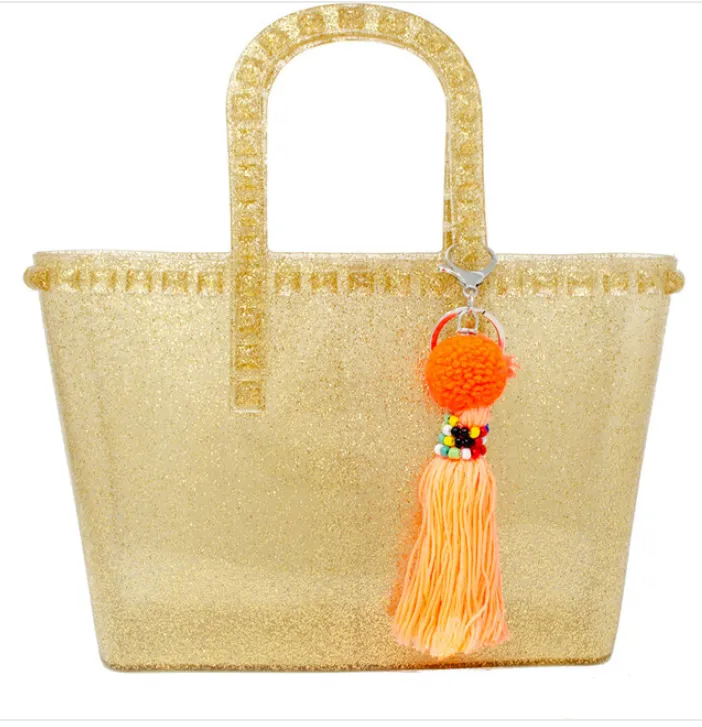 Girl's Tiny Jelly Tote Bag
