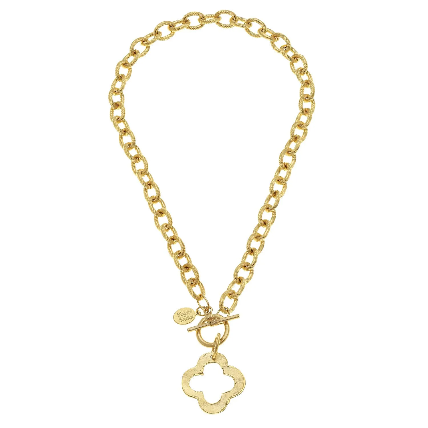 Gold Clover Necklace