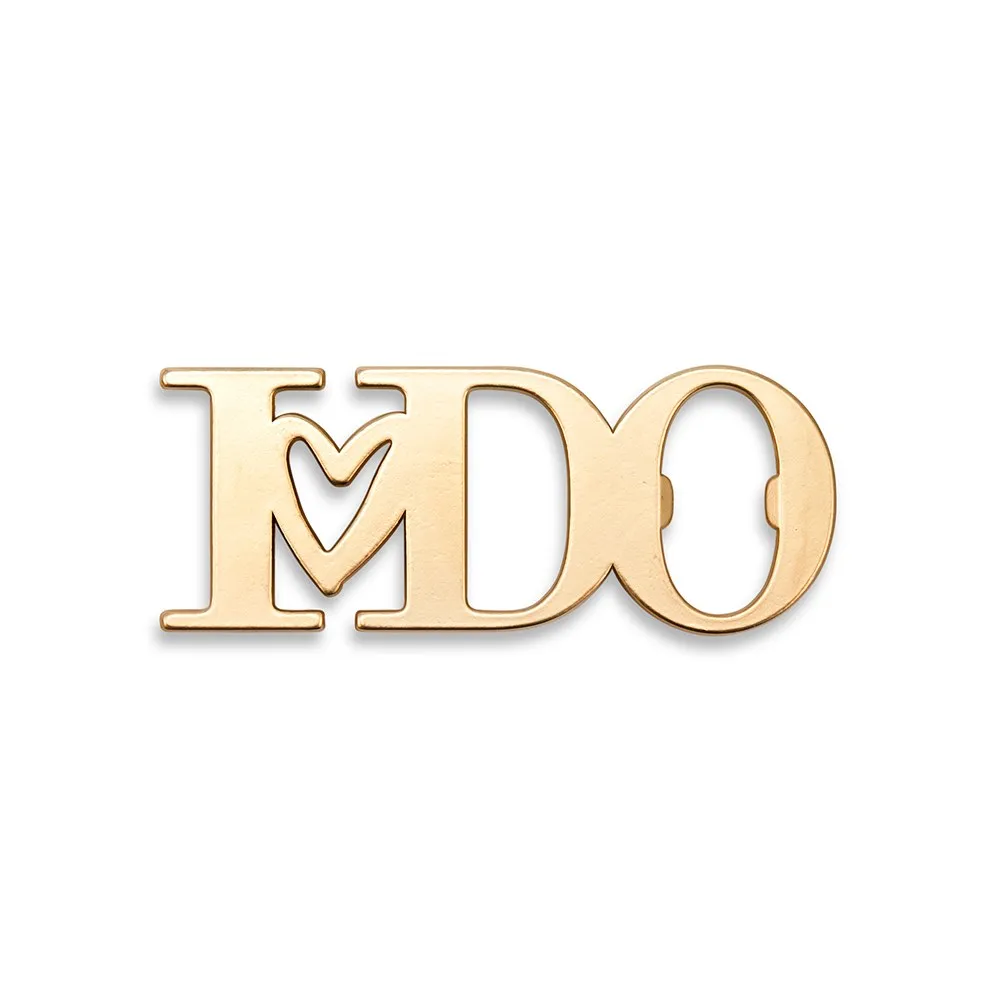Gold I Do Bottle Opener Favor