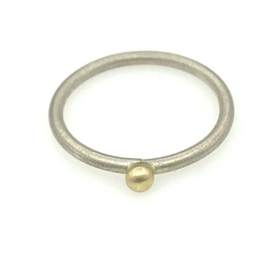 Golden Sun on a Silver Circle