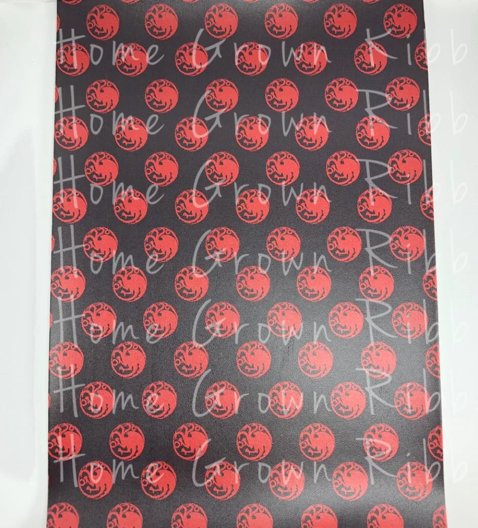 GOT Targaryen Sigil Vinyl Sheet