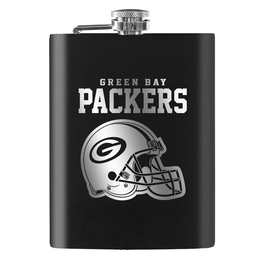 Green Bay Packers Flask | Laser-Etched 8oz