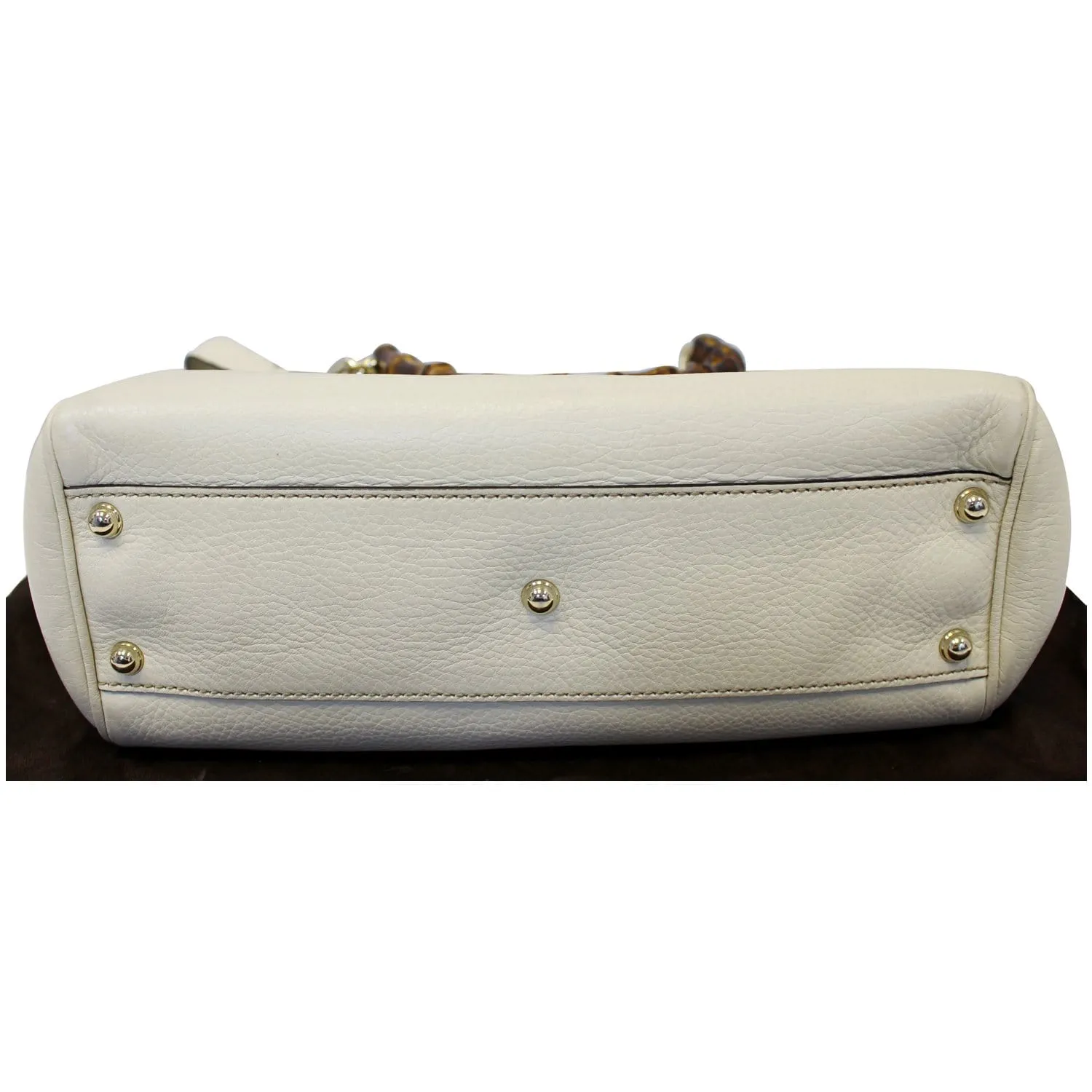 GUCCI Bamboo Diana GG Canvas 2Way Shoulder Handbag