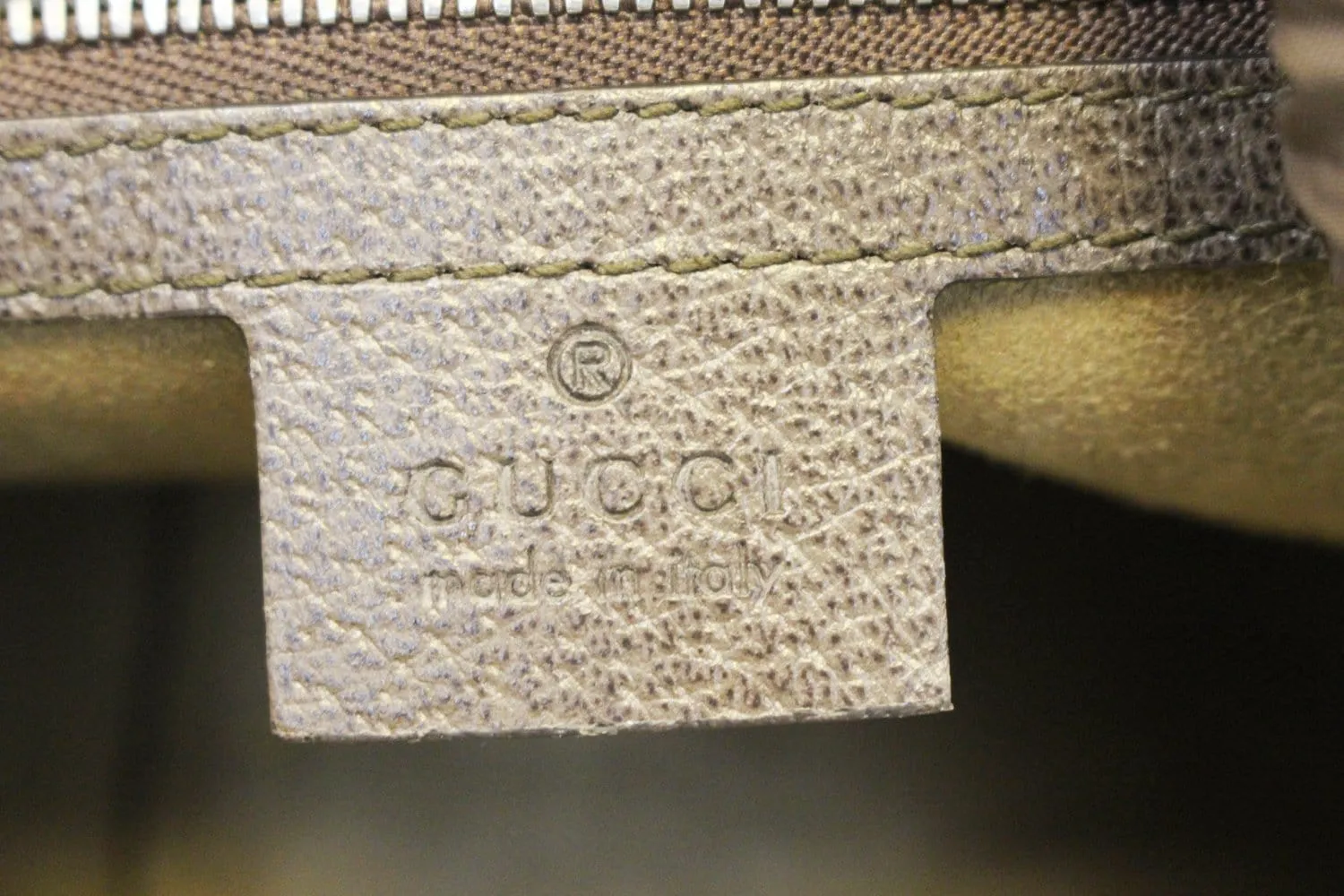 GUCCI Beige/Green GG Coated Canvas GG Blooms Backpack