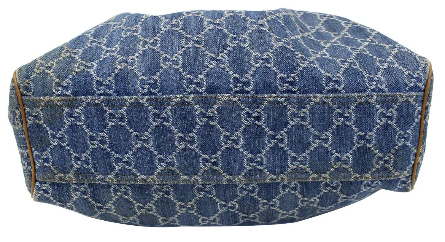 GUCCI GG Blue Denim Sukey Tote Shoulder Bag Gucci Sukey