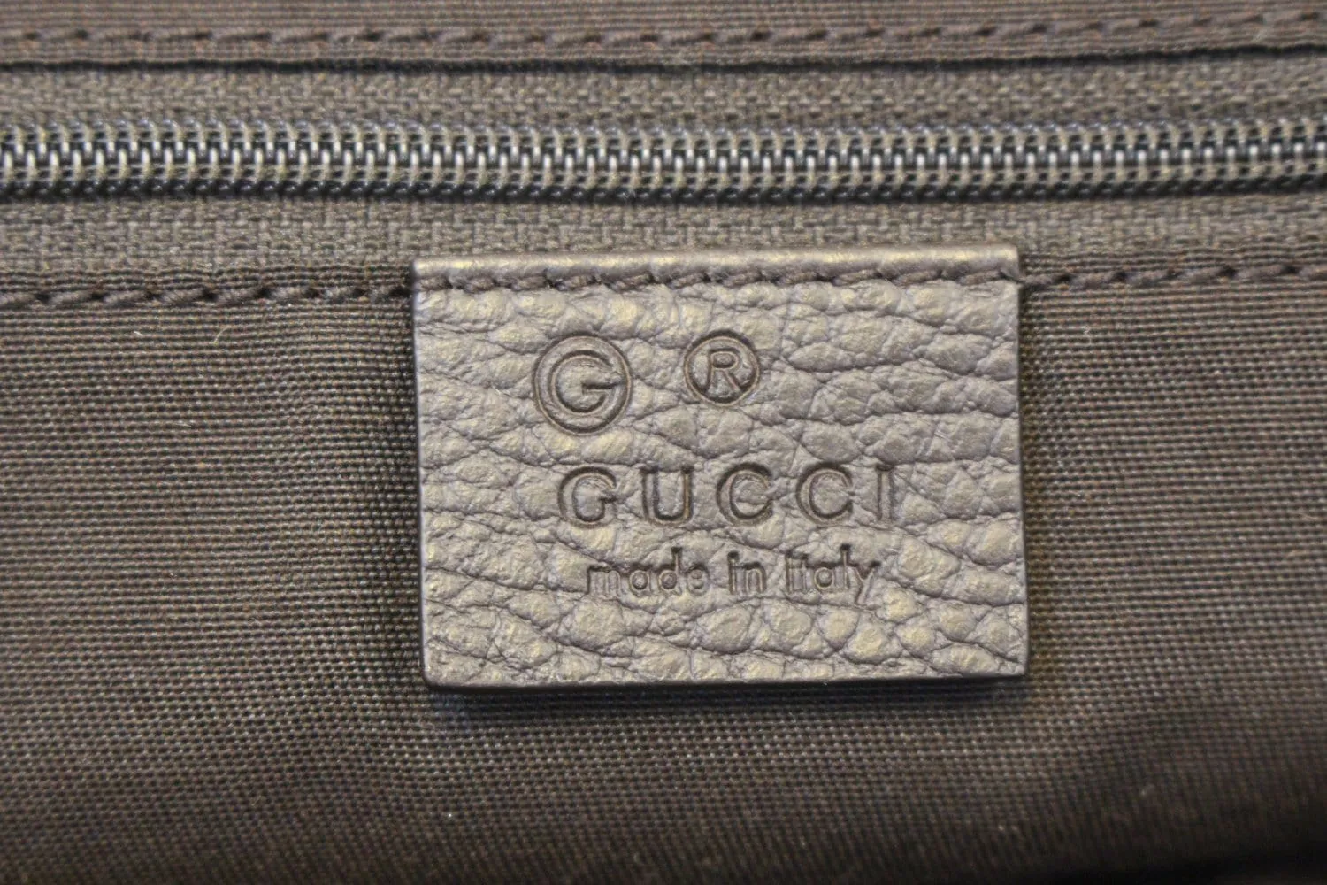 GUCCI GG Canvas 327793 Dark Brown Shoulder Handbag
