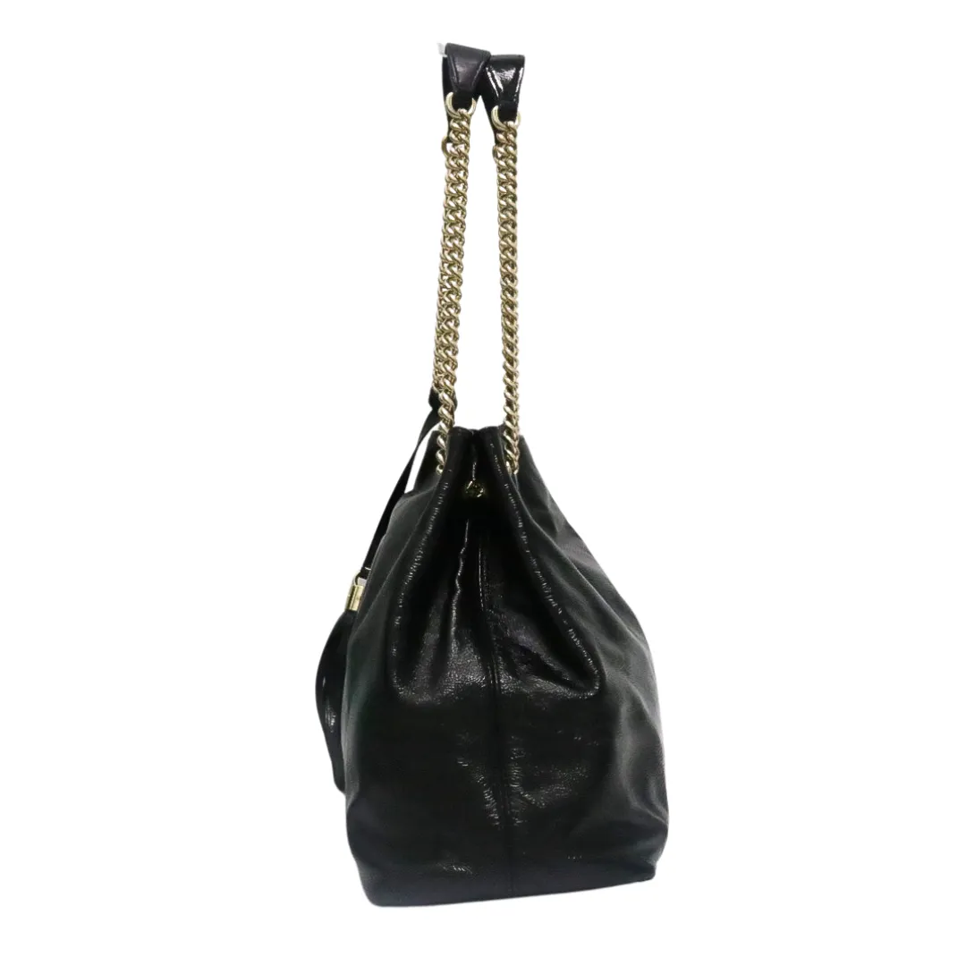 GUCCI SOHO HOBO PATENT LEATHER TOTE