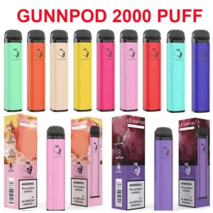 GUNNPOD Disposable Vape 2000 Puffs (5%)