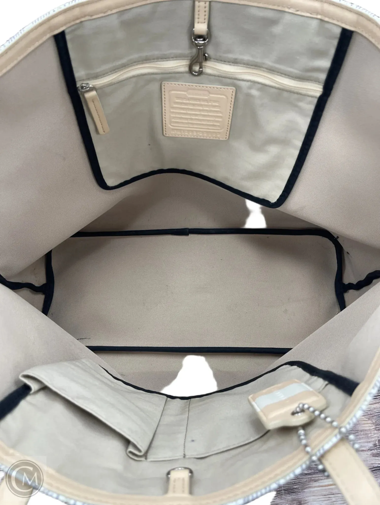 Handbag Designer By Coach, Size: Large