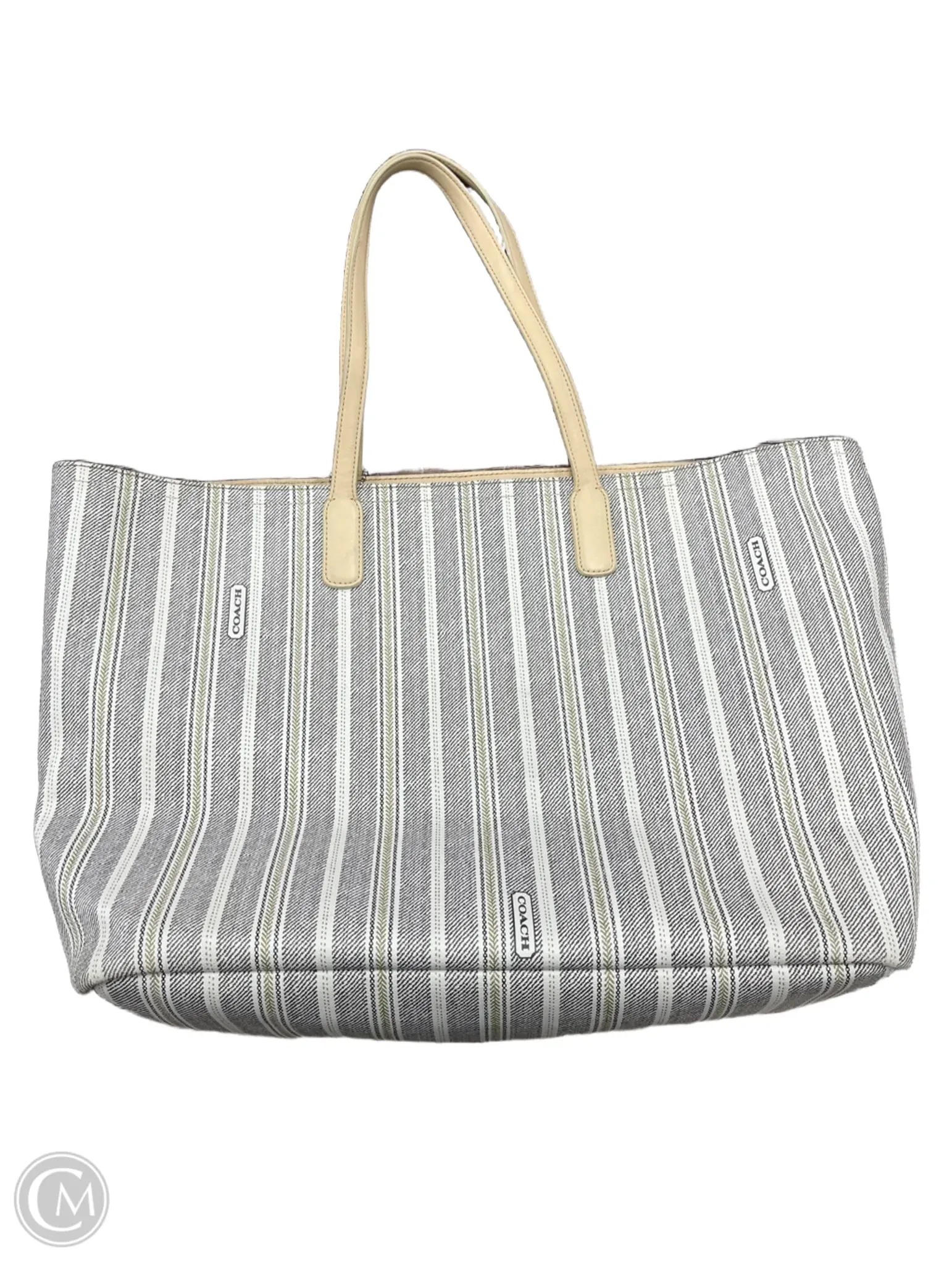 Handbag Designer By Coach, Size: Large