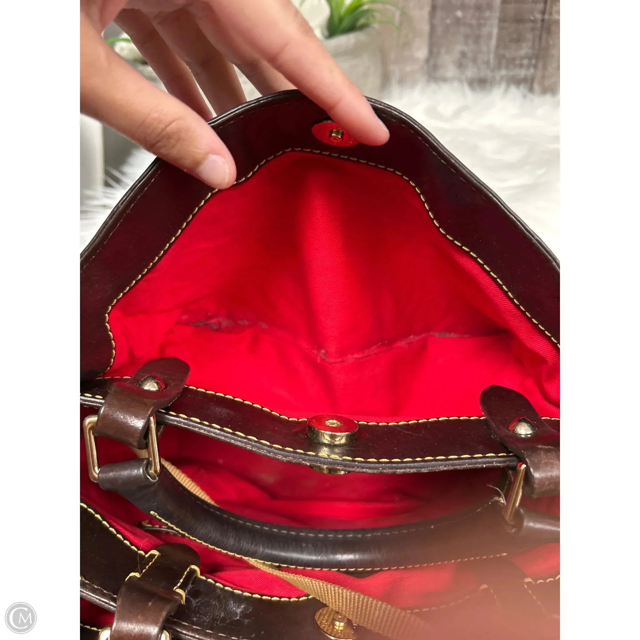 Handbag Designer By Dooney And Bourke, Size: Large