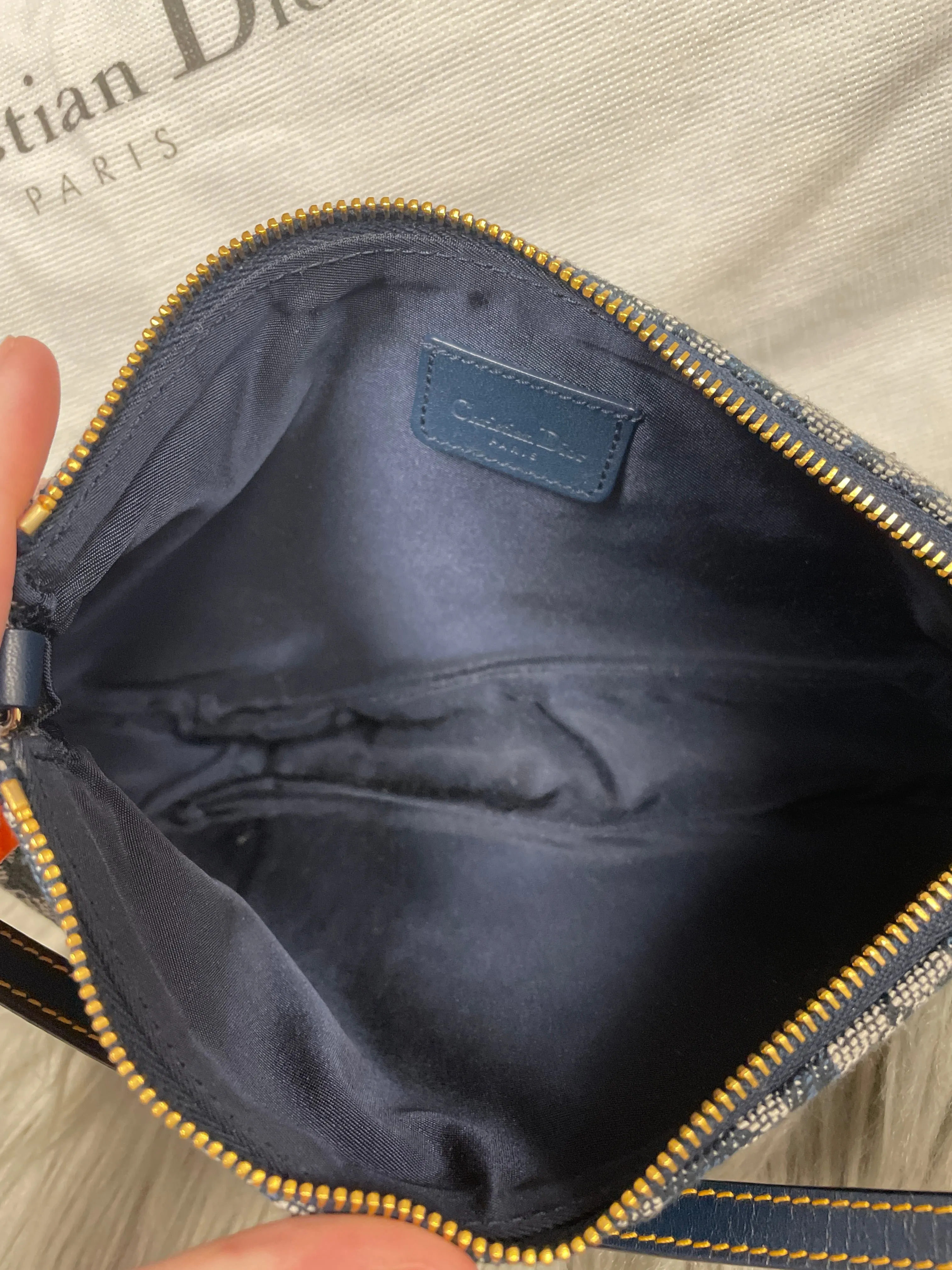 Handbag Luxury Designer By Dior, Size: Small