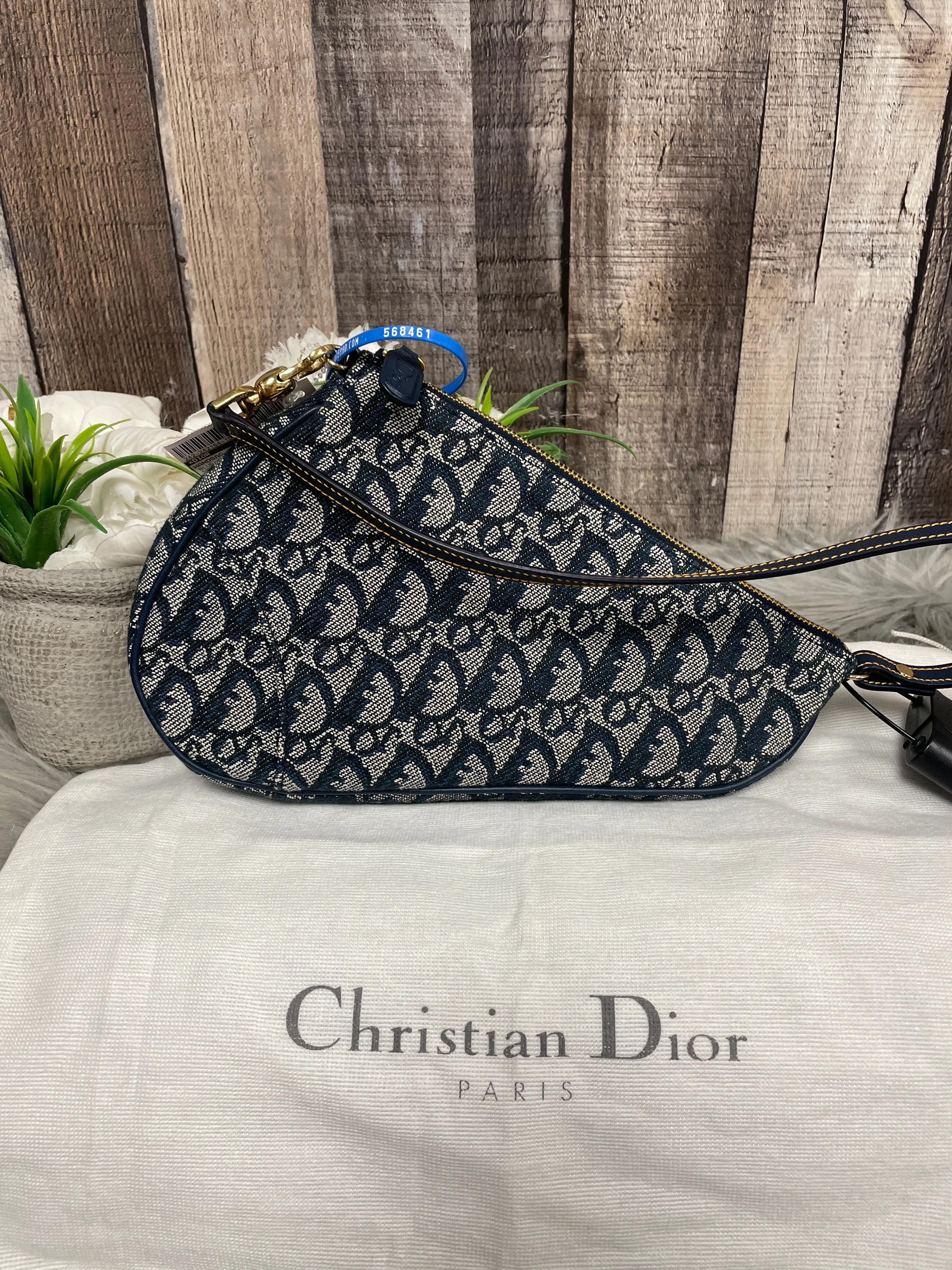 Handbag Luxury Designer By Dior, Size: Small
