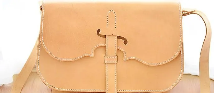 Handmade Leather Cute White Shoulder Bag Personalized Monogrammed Gift Custom Women Crossbody Bag Purse Purse