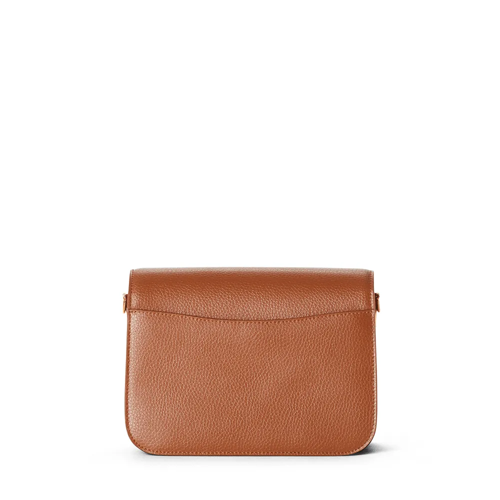 Harmony MIRUM® Vegan Leather Crossbody | Tan