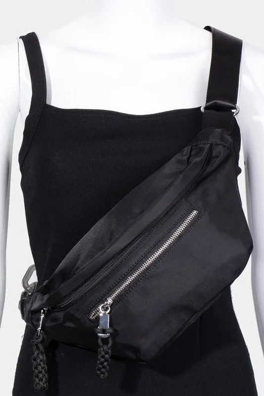 Hazel Blues® |  Fame Nylon Crossbody Bag with Adjustable Strap