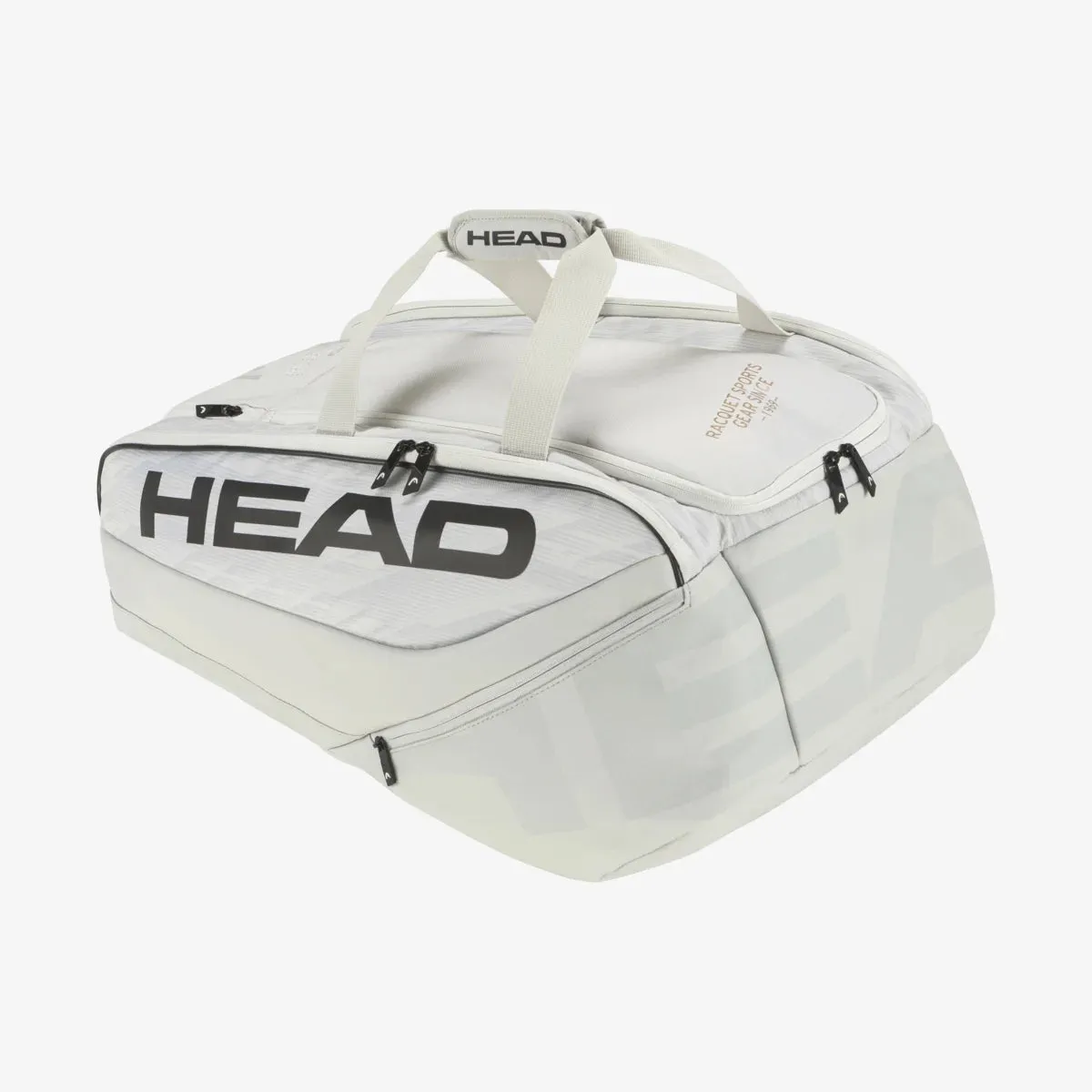 Head Pro X Padel Bag L (Corduroy White/Black)