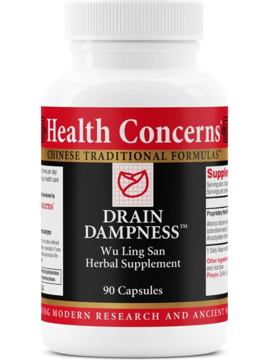 Health Concerns, Drain Dampness, 90 ct