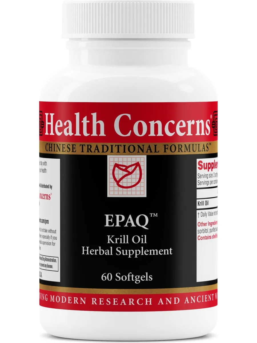 Health Concerns, EPAQ, 60 softgels