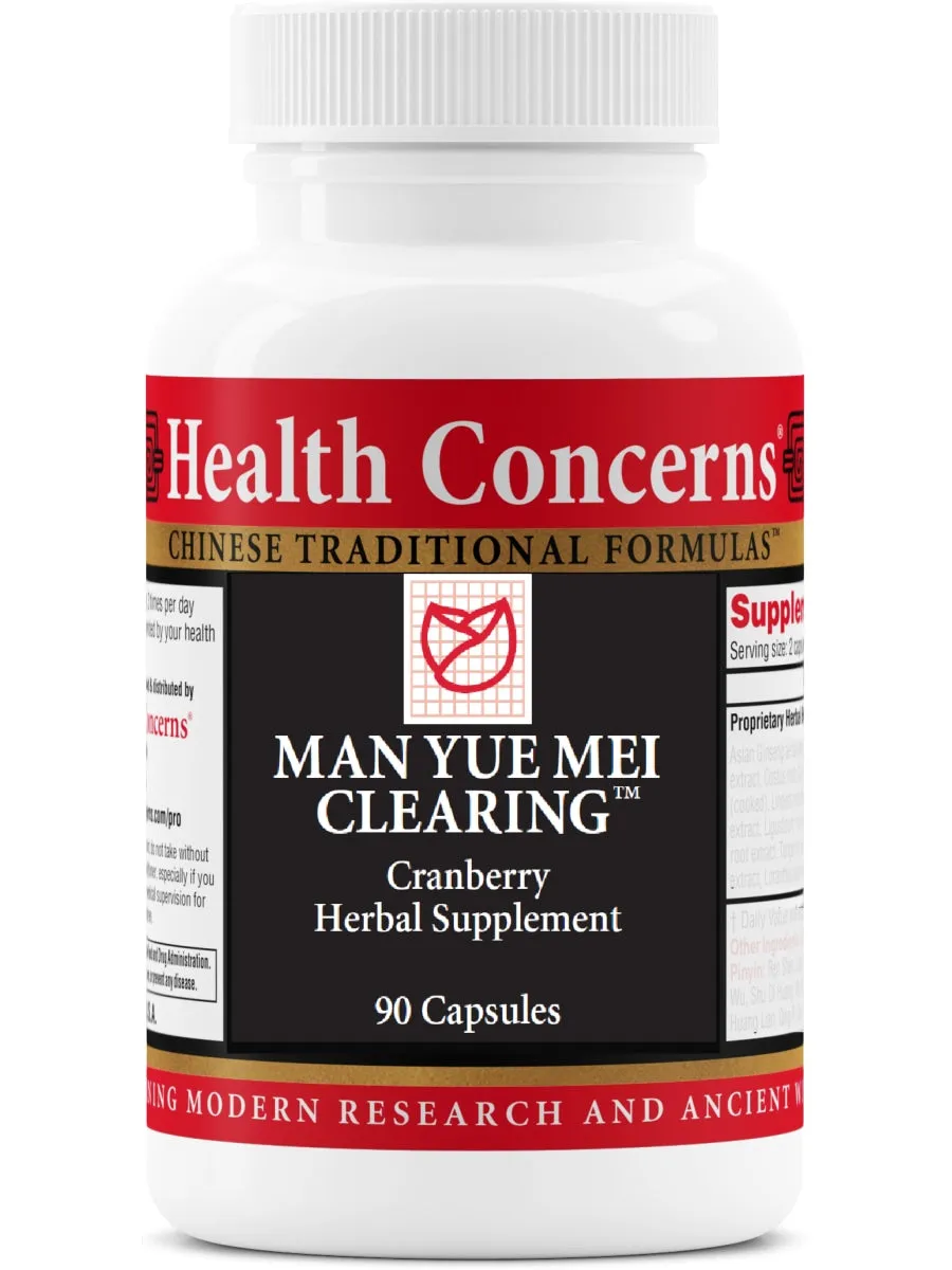 Health Concerns, Man Yue Mei Clearing, 90 ct