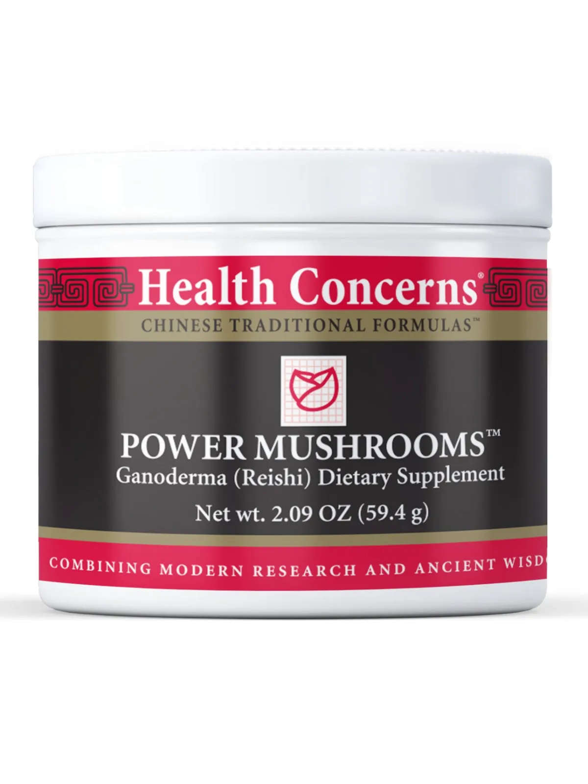 Health Concerns, Power Mushrooms Powder, 2.09 oz