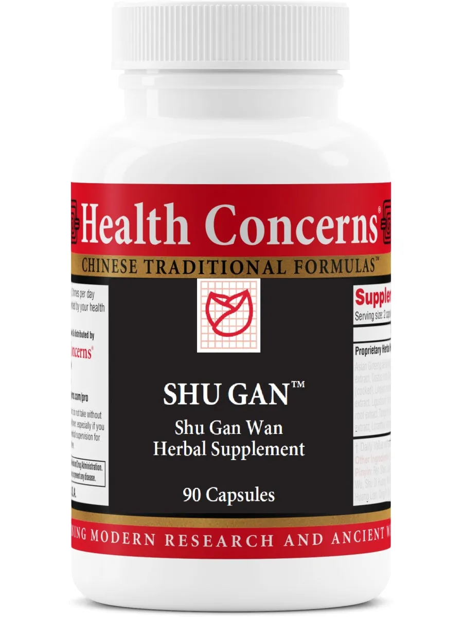 Health Concerns, Shu Gan, 90 ct