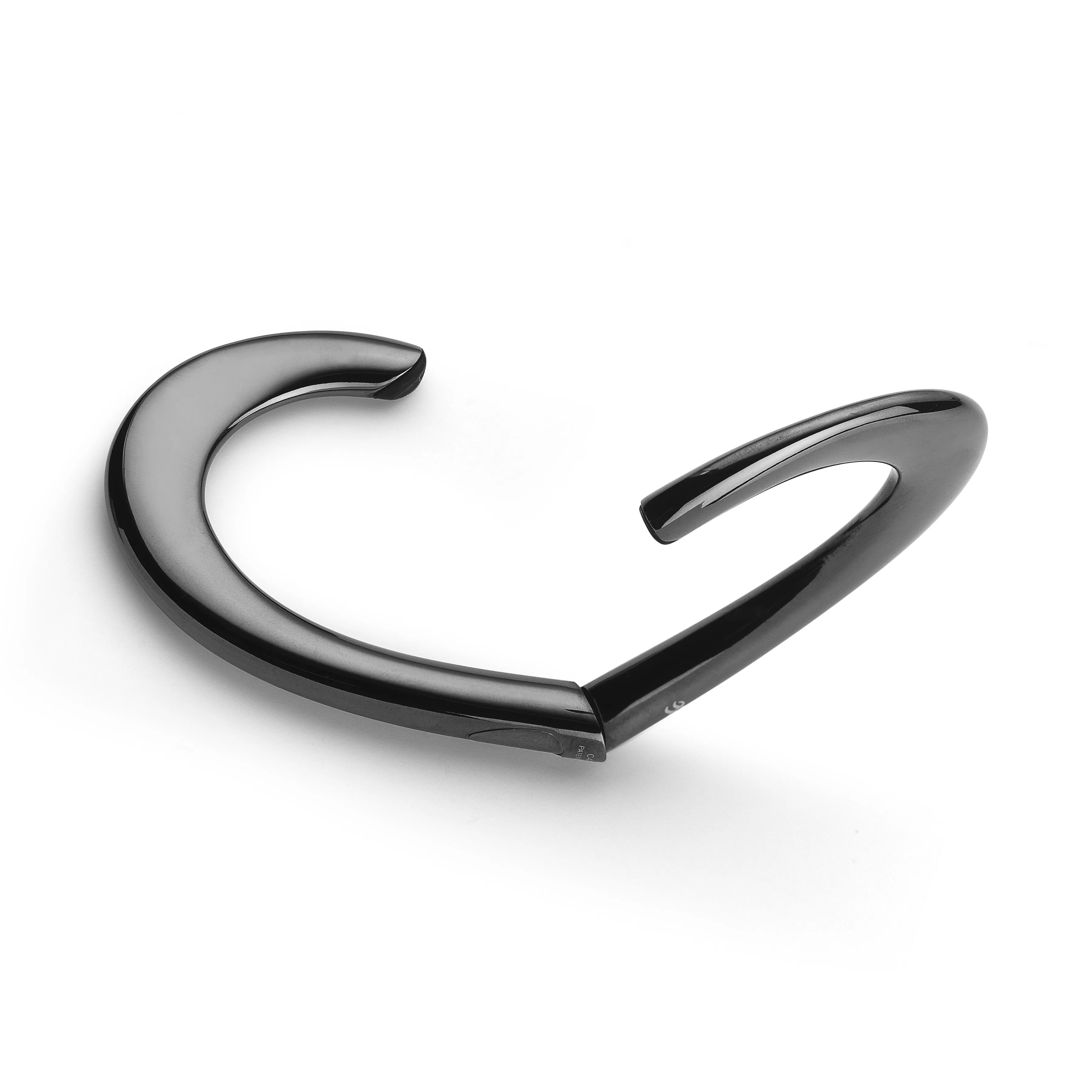 Heart purse hanger black