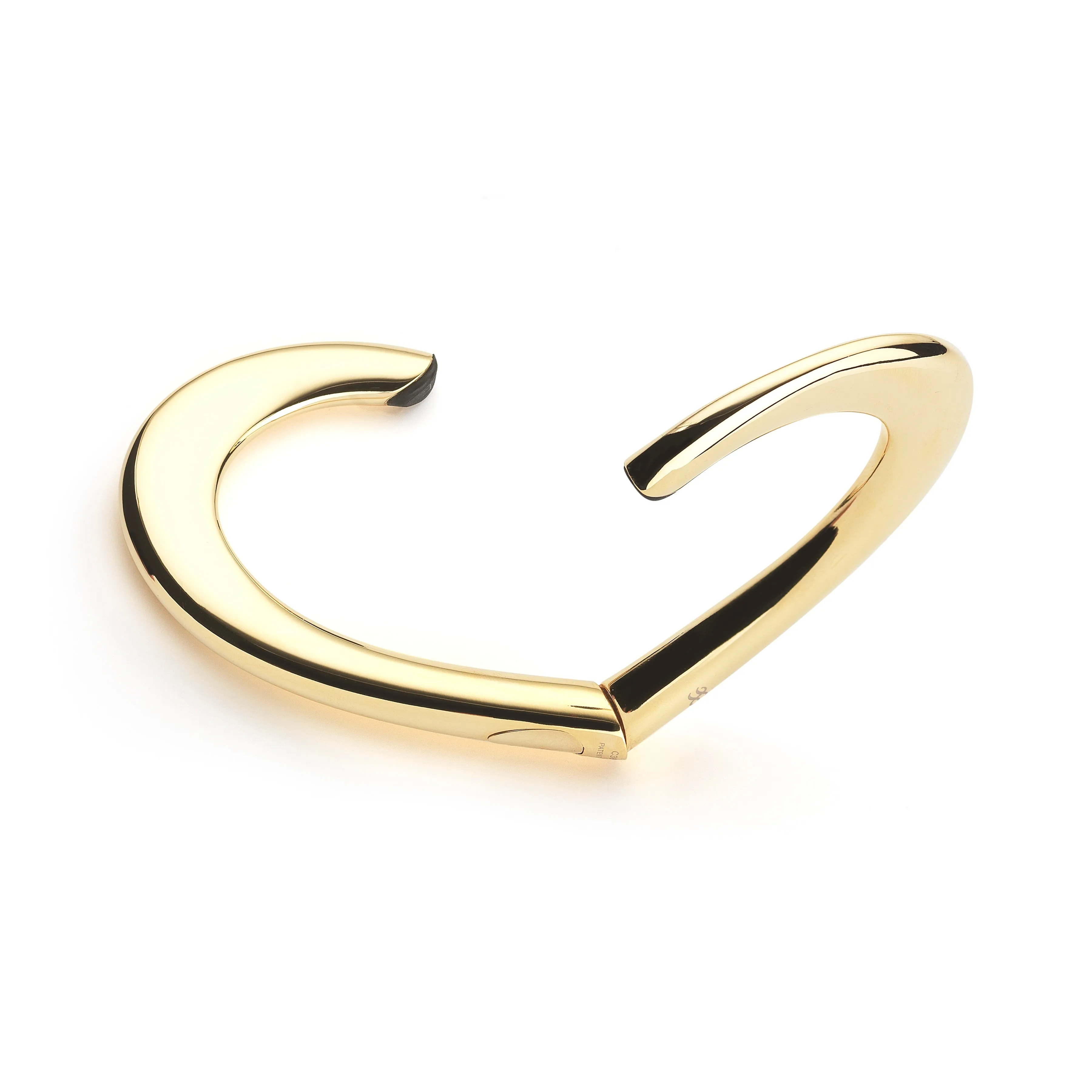Heart purse hanger gold 14k
