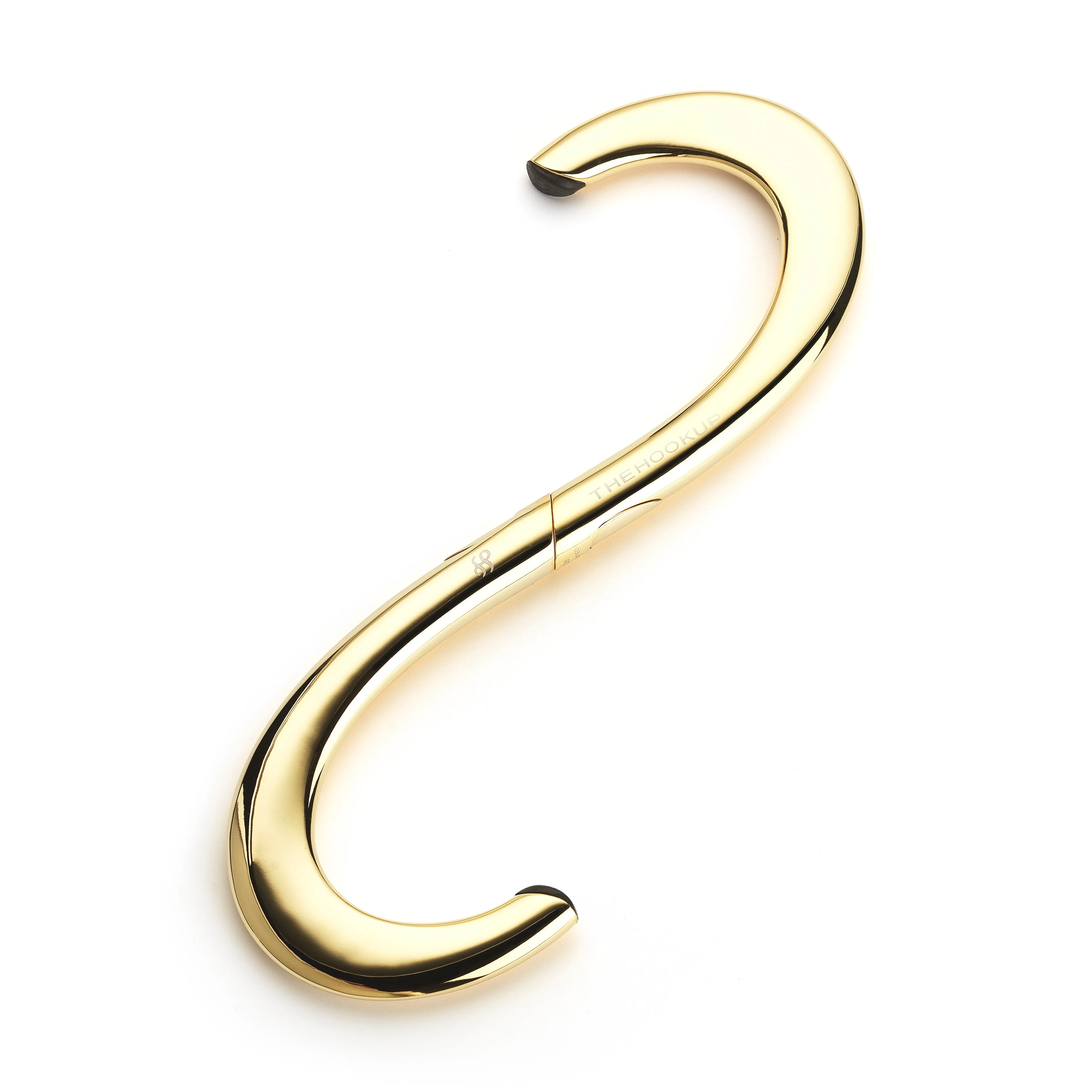 Heart purse hanger gold 14k